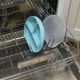 thumbnail image 2 of Plato Con Tapa Y Agarre Azul, 2 of 3