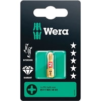 Wera - Punta Phillip Ph2 X 25 Mm Bitorsion Y Punta Diamante