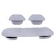 thumbnail image 2 of 1x Asiento De Coche Cojín Antideslizante De Invierno Funda De Asiento Transpirable Suave Suministros Gris, 2 of 5