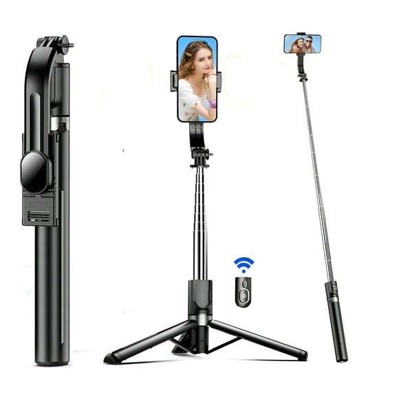 Estabilizador Tripode Palo Selfie 3 En 1 Con Bluetooth