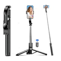 No Especificado - Estabilizador Tripode Palo Selfie 3 En 1 Con Bluetooth
