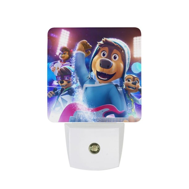 Rock Dog Luz nocturna LED con sensor de anochecer a amanecer para dormitorio, baño, pasillo, escaleras - Lámpara LED nocturna de enchufe, 0.5W - 1 pieza