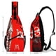 thumbnail image 2 of Hora 25 Riñonera Bandolera con Estampado Integral para Hombres y Mujeres, Bolso Cruzado Gráfico de Tendencia, Mochila de Hombro Streetwear para Ciclismo y Deportes, Riñonera Versátil Casual, 2 of 6