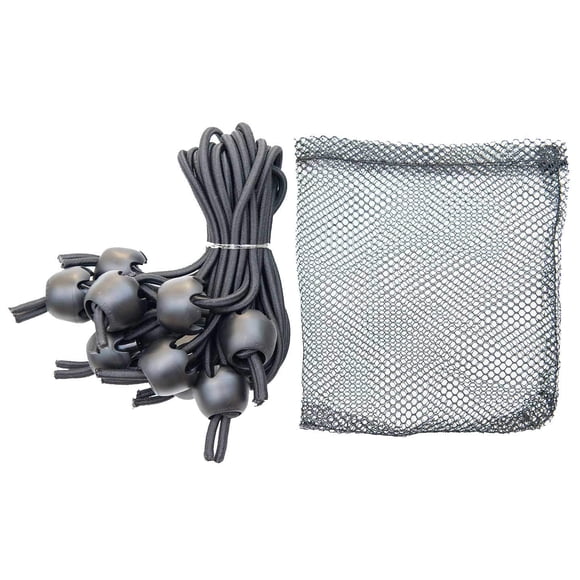 Bungee Cord Whitecap JB-100716B JB-100716B Jaw Bungee Black (paquete de 10)