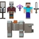 thumbnail image 1 of Juego de figuras Mattel Minecraft Village Raid Pack de 3,25 pulgadas, 1 of 7