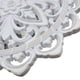 thumbnail image 3 of Cuadro De Madera Ornamental Mandala Blanco Decoracion Chico, 3 of 5