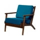 thumbnail image 2 of Sitial Neuss Tela Velvet Azul Petroleo, 2 of 4