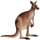 thumbnail image 1 of Decoración Beistle Jointed Kangaroo del interior de Australia, 1 of 7