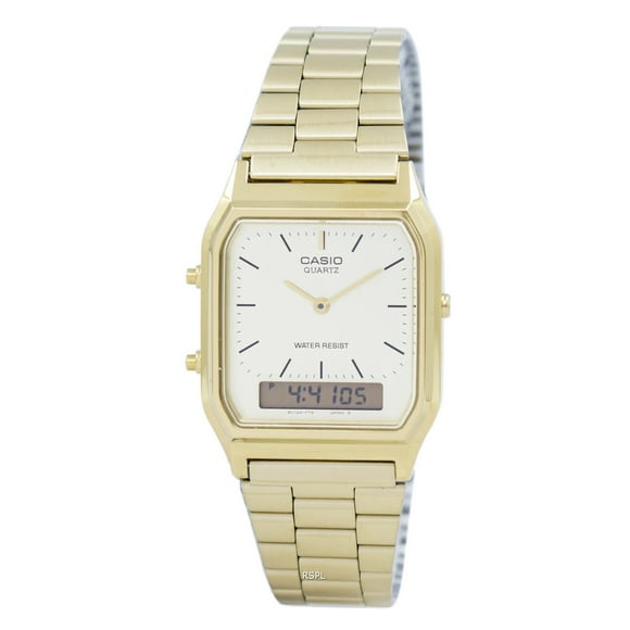 Reloj Casio Quartz Analog Digital Gold Tone AQ-230GA-9DMQYES AQ230GA-9DMQYES Men's Watch