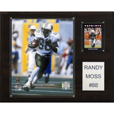 C&I Collectables - Placa De Jugador De Fútbol Americano De La Ncaa Randy Moss Marshall Thundering Herd