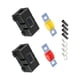 thumbnail image 5 of Bloque de portafusibles ANS para coche profesional Durable a prueba de humedad impermeable a prueba de salpicaduras multipropósito para caravanas vehí 2 juegos 60A, 5 of 5
