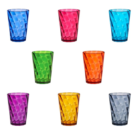 Vasos Para Beber Optix Mini 240 Ml (juego De 8)