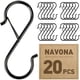 thumbnail image 1 of Ganchos S Navona 20 Unid 3.5 Acero Pesado con Traba, 1 of 3