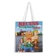 thumbnail image 1 of Recess Bolso de tela con estampado de lienzo para mujer, bolsa de compras reutilizable y estética, con cremallera interior, regalo para mujer,40*45cm., 1 of 6