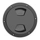 thumbnail image 3 of NUEVO 5inch Black Boat Deck Plate Atornille la tapa de acceso de la escotilla RV ABS Plastic, 3 of 5