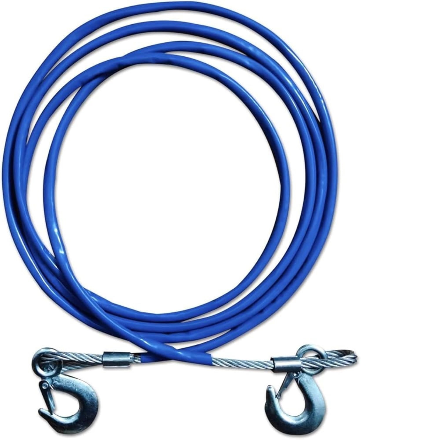 Genérico - Cable De Remolque Auto Piola Acero 2000kgs 6mm X 4m