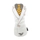 thumbnail image 3 of Cubierta De Madera Para La Cabeza De Golf, Traje De Cuello Largo Portátil, Cubierta Para La Cabeza De Golf Con Forma De Abrigo, Color Blanco DR, 3 of 5