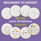 thumbnail image 4 of Kit De Bordado Starter Set Para Principiantes Con 29 Puntadas, 4 of 8