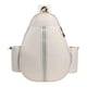 thumbnail image 5 of Bolsa de tenis mochila portátil con cremallera suave para exteriores equipos de deportes al aire libre adultos multifuncionales gran capacidad bádmint Blanco, 5 of 5
