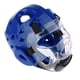 thumbnail image 1 of casco de seguridad transpirable protector de cabeza protector boxeo mma arnes azul s, 1 of 5