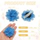 thumbnail image 2 of Uxcell Lazos de Flores para el Pelo de Perro, Collar de Flores Lindo para Mascotas con Clips de Gasa Suave, (Azul, 10 Piezas), 2 of 7