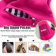 thumbnail image 2 of Transportabebés TOMKAS para perros pequeños de 1,4 a 4,5 kg (rojo rosa), 2 of 9
