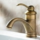 thumbnail image 1 of Grifo de baño retro, mezclador monomando de lavabo en latón, 1 of 5