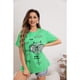 thumbnail image 2 of Polera Mujer Algodon Manga Corta Oversize Gatito 2007, 2 of 3