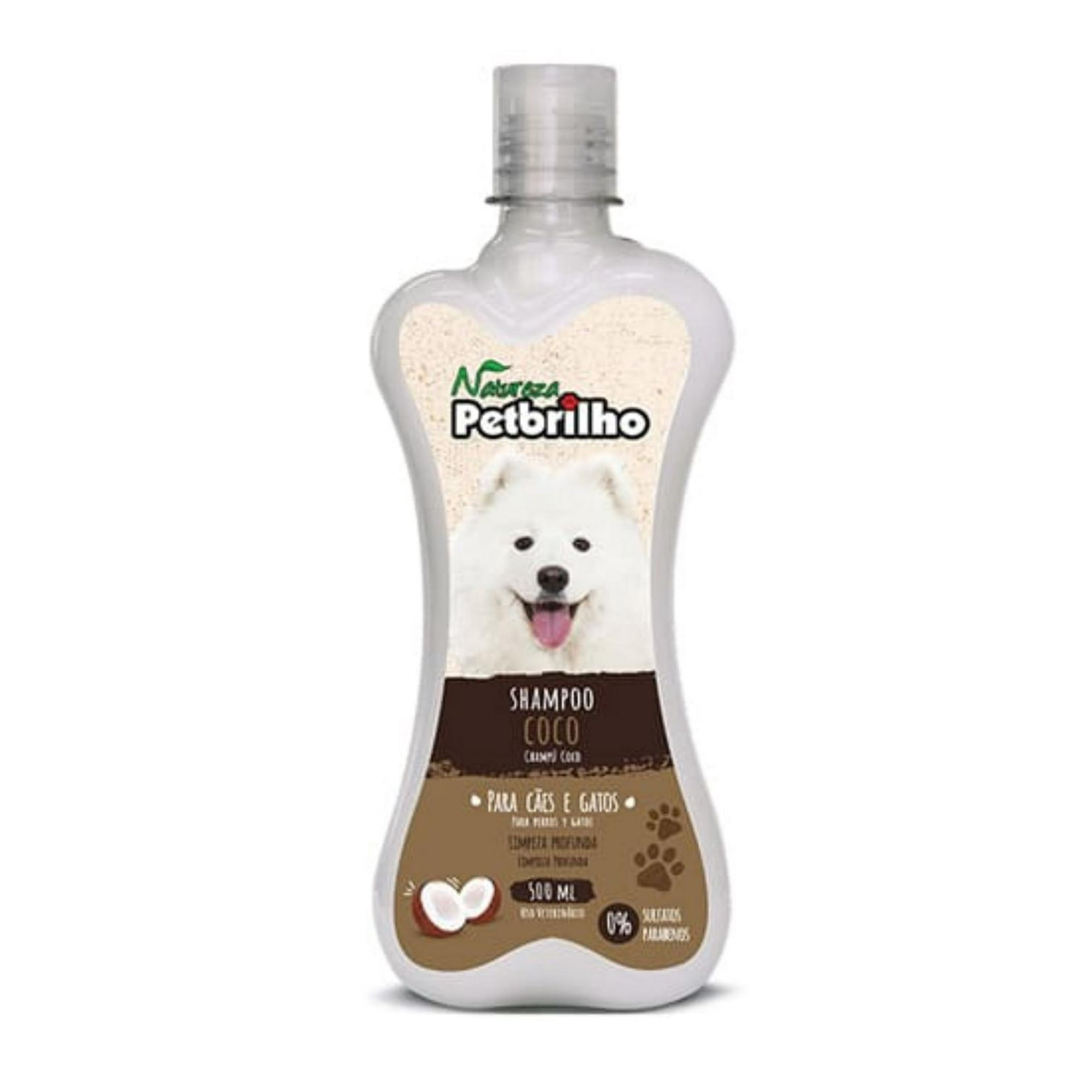 Genérico - Shampoo Coco Hidratante 500ml Perros Y Gatos Blanco