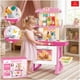 thumbnail image 1 of Cocina De Juguete Grande 69pcs Niños Vapor Luz Sonido 71cm, 1 of 8