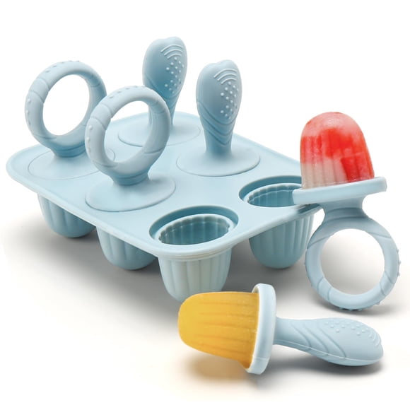 Moldes de silicona para paletas de bebé MISSLILI para aliviar la dentición