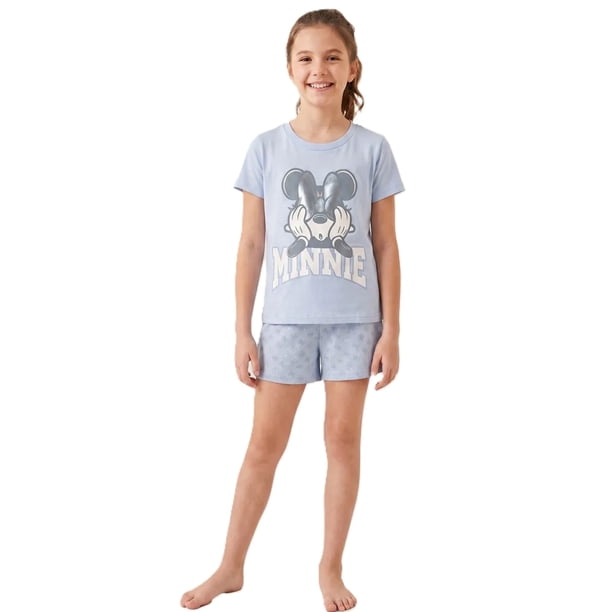 Pijama Cotton Niña Lady Genny Girls Aj-439 Manga Corta