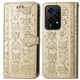 thumbnail image 2 of Funda Cartera FOXDOCK para Honor 200 Lite , Flip PU con Relieve de Gatos y Perros, Tarjetero y Soporte, 2 of 6