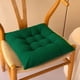 thumbnail image 1 of Xiao Hua Cojín de Asiento de Pana Verde -2 Piezas, Cojín de Asiento Cómodo de 19.69 X 19.69 Pulgadas con Lazo, Adecuado para Restaurante Cocina, Decoración Del Hogar Estilo Casa de Campo rural, 1 of 4