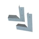 thumbnail image 1 of Reemplazo De Soportes De Refuerzo De Esquina De Metal De 2 Piezas Para Marcos De Construcción, 1 of 6