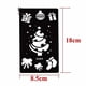 thumbnail image 5 of Plantillas de tatuajes temporales XMASIR, 6 hojas, Navidad, 5 of 9