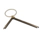 thumbnail image 1 of Pulsera de diamantes en relieve con forma de 18,5 cm en tono bronce dorado, 1 of 3