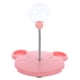 thumbnail image 4 of Juguete duradero para perros y , alimentador Rallentare, antideslizante, resistente a mordeduras, dispensador interactivo de golosinas para mascotas, , Pelota rosa Pelota rosa sin hierba gatera, 4 of 5
