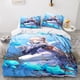 thumbnail image 1 of Genshin_Impact 3 PCS Comforter Set with 2 Pillowcases,Genshin_Impact Bedding Set Sheet Set for Kids Adults,All Season Lightweight, 1 of 5