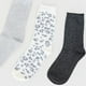 thumbnail image 4 of Calcetines Mujer Largos Animal Print Negro Corona, 4 of 4