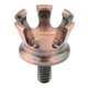thumbnail image 4 of Tornillos De Tornillo De Asiento De Aluminio De Estilo De Corona 1/4 "de Motocicleta Para Harleys Bronce, 4 of 5