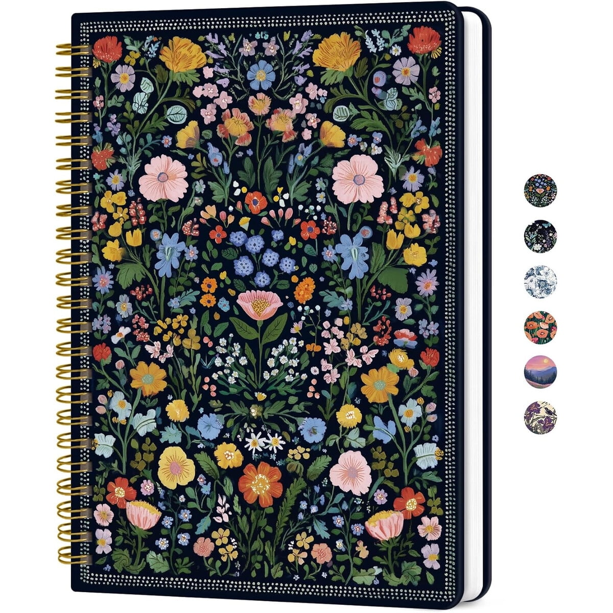 Cuaderno A5 Zotia Garden Of Whimsy Tapa Dura 140 Hojas