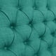 thumbnail image 2 of Respaldo Capitone Premium King Lino Turquesa, 2 of 3