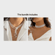 thumbnail image 1 of Gorgeous Pearl Gem Water Drop Pendant Necklace - Perfect for Women's Fashion!, 1 of 5