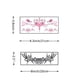 thumbnail image 2 of Tatuajes Temporales CURTEK 28 Hojas Abdomen Cintura Mujer, 2 of 3