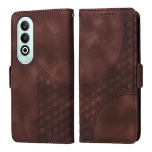 Carcasa Foxdock Oneplus Nord Ce 4 5G De Cuero Pu, Diseño Acolchado Clásico, Protección Contra Caídas Y Rayones