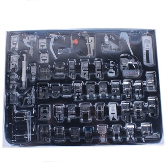 Set de prensatelas para máquina de coser YEQIN de 52 piezas, caña baja
