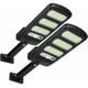 thumbnail image 1 of Lámpara solar para exteriores de 213 LED con sensor de movimiento, impermeable, ajustable hasta 180°, para pared, jardín, calle, porche, 2 unidades, 1 of 5