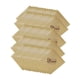 thumbnail image 4 of 100 Piezas Bolsa De Sándwich Bolsas De Panadería A Prueba De Aceite Para Pasteles Papas Fritas Pan Aperitivos A, 4 of 5