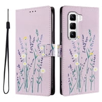 Foxdock Funda Tipo Cartera Para Infinix Hot 50 Pro 4G Con Soporte Y Correa – Diseño De Patrones Lindos